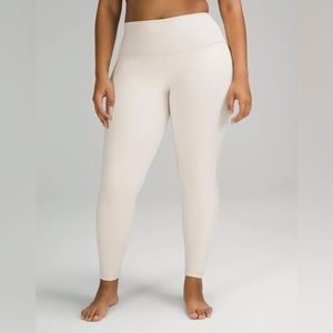 COPY - Lululemon align 28” New without tags….double lined….white opal color…